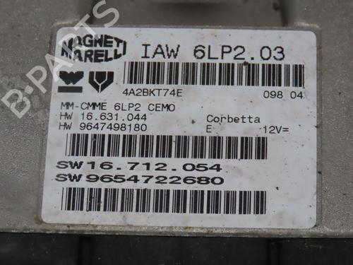 Used Engine control unit (ECU) PEUGEOT 206 SW (2E/K) 1.4 16V (88 hp) 30117671