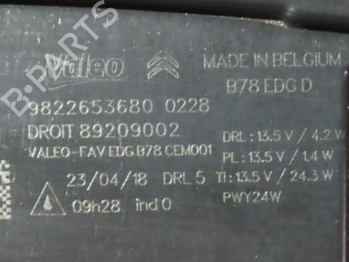 Højre positionslygte CITROËN C4 Picasso II 1.2 THP 130 | BP31031138C103