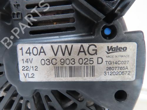 Alternator SEAT LEON (1P1) 1.4 TSI | BP25436328M7 