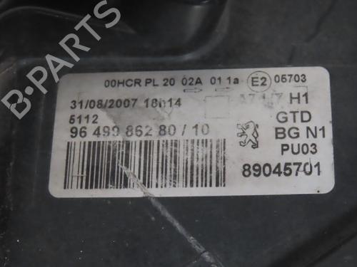 Left headlight PEUGEOT 207 (WA_, WC_) 1.6 HDi | BP28712528C28 