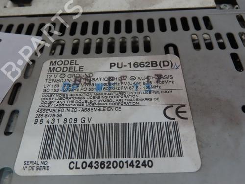 Radio PEUGEOT 607 (9D, 9U) 2.2 HDi | BP18205713E6 