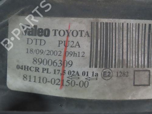 Faro derecho TOYOTA COROLLA (_E12_) 1.6 VVT-i (ZZE121_, ZZE121R) (110 hp) 29155914
