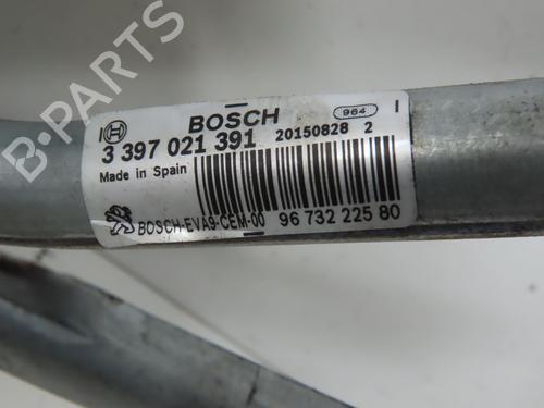 Used Front wiper motor PEUGEOT 2008 I (CU_) 1.2 THP 110 / PureTech 110 (110 hp) 9009898