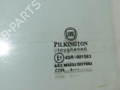 Used Front left door window FIAT 500 (312_) 1.2 (312AXA1A) (69 hp) 27246267