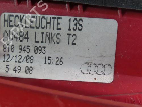 Used Left tailgate light AUDI A5 (8T3) 3.0 TDI quattro (240 hp) 27095430