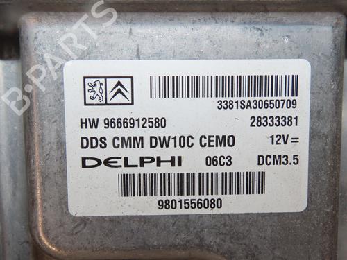 Used Engine control unit (ECU) PEUGEOT RCZ 2.0 HDi (163 hp) 28136595