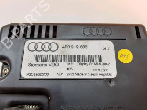 Used Display monitor AUDI A6 C6 (4F2) 2.0 TDI (140 hp) 9012043