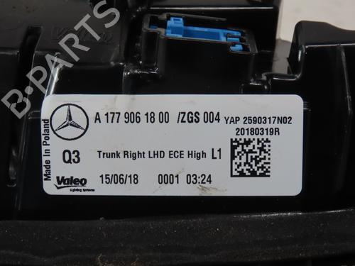 Right tailgate light MERCEDES-BENZ A-CLASS (W177) A 180 d (177.003) | BP39084624C80 - Image 2