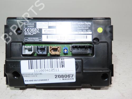 Used Display monitor RENAULT CLIO IV (BH_) 0.9 TCe 90 (BHNF, BHMA, BHMH, BHJK, BHJR) (90 hp) 24157899