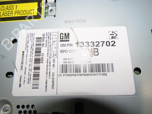 Radio OPEL INSIGNIA A Sports Tourer (G09) 2.0 CDTI (35) | BP15672286E6 