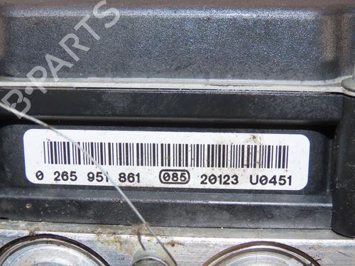 Used ABS pump CITROËN C4 II (NC_) 1.6 HDi 90 (92 hp) 24185655