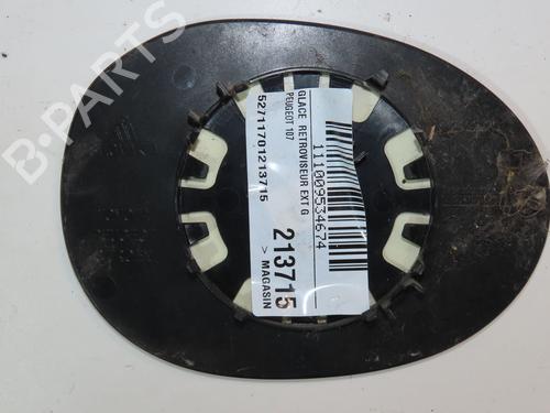 Used Left mirror PEUGEOT 107 (PM_, PN_) 1.0 (68 hp) 29380449
