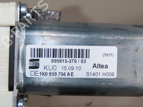 Used Rear right window mechanism SEAT ALTEA (5P1) 1.6 TDI (105 hp) 16040920
