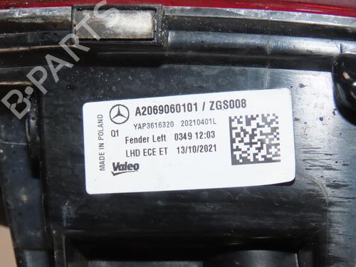 Used Left taillight MERCEDES-BENZ C-CLASS T-MODEL (S206) C 220 d (206.204, 206.216) (200 hp) 25015437