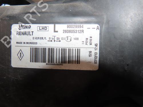 Left headlight DACIA SANDERO II TCe 90 (B8M1, B8MA, B8AC) | BP29380494C28 