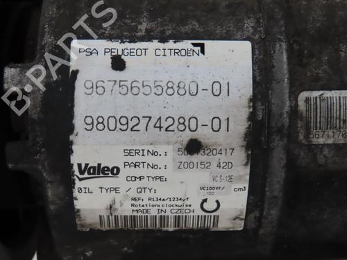 Used AC compressor AC compressor PEUGEOT 308 SW II (LC_, LJ_, LR_, LX_, L4_) 1.6 BlueHDi 120 (120 hp) 28504014 28504014