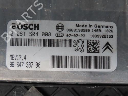 Computer motormanagement PEUGEOT 207 (WA_, WC_) 1.4 16V (95 hp) 30187765