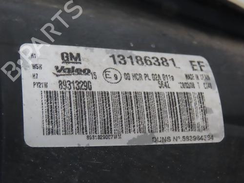 Left headlight OPEL CORSA D (S07) 1.3 CDTI (L08, L68) | BP31179530C28 