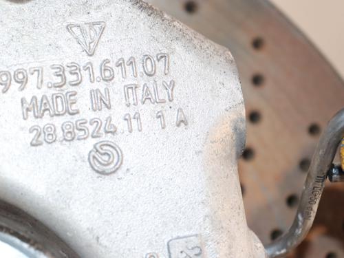 Left rear steering knuckle PORSCHE 911 (997) 3.8 Carrera S | BP14959110M27