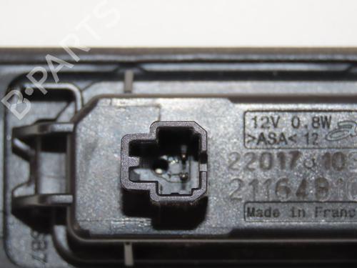 Luz matrícula Luz matrícula CUPRA FORMENTOR (KM7, KMP) 1.5 TSI (150 hp) 34332811 34332811