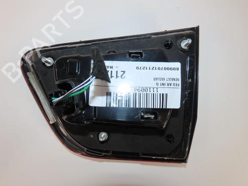 Used Left tailgate light RENAULT KADJAR (HA_, HL_) 1.3 TCe 140 (HLNB, HLN1) (140 hp) 27643672
