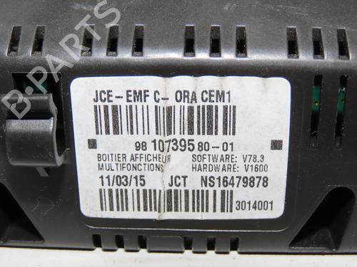 Used Display monitor CITROËN DS3 (SA_) 1.6 HDi 90 (92 hp) 15577772