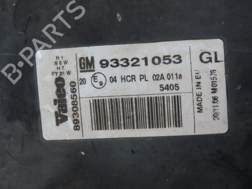 Højre forlygte OPEL MERIVA A MPV (X03) 1.7 CDTI (E75) | BP26590545C29 