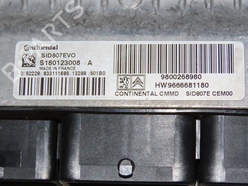 Used Engine control unit (ECU) PEUGEOT 5008 (0U_, 0E_) 1.6 HDi (114 hp) 23505770