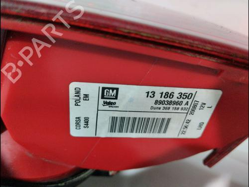 Left taillight OPEL CORSA D (S07) 1.3 CDTI (L08, L68) | BP12944550C34 