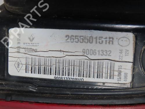 Left tailgate light RENAULT KADJAR (HA_, HL_) 1.6 dCi 130 (HLA4) | BP30164800C79 