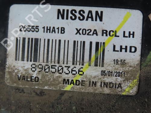 Used Left taillight NISSAN MICRA IV (K13K, K13KK) 1.2 (80 hp) 27393758