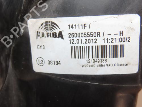 Left headlight RENAULT CLIO III Grandtour (KR0/1_) 1.5 dCi | BP29872818C28
