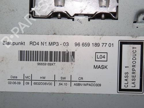 Used Radio CITROËN C3 Picasso (SH_) 1.6 HDi (90 hp) 23396205