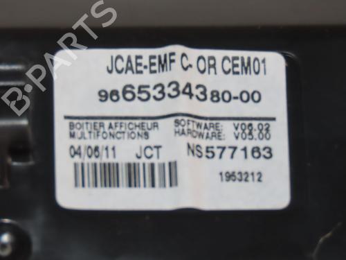 Display PEUGEOT 508 I (8D_) 1.6 HDi (112 hp) 29929834