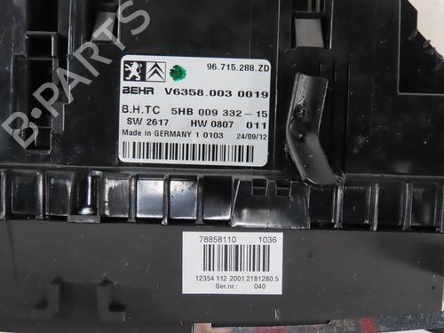 Climate control CITROËN C5 III (RD_) 1.6 THP 155 (RD5FV8, RD5FNA) | BP34710841I5 - Image 2