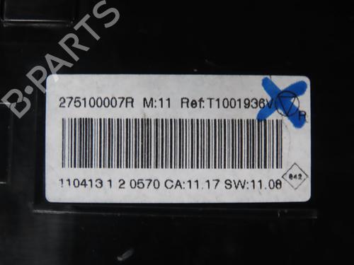 Climate control RENAULT MEGANE III Hatchback (BZ0/1_, B3_) 1.5 dCi (BZ09, BZ0D, BZ1W, BZ29, BZ14) | BP33401122I5 - Image 4