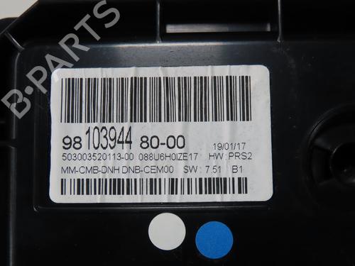 Instrument cluster PEUGEOT 3008 II SUV (MC_, MR_, MJ_, M4_) 1.6 BlueHDi 120 | BP28007418C47 