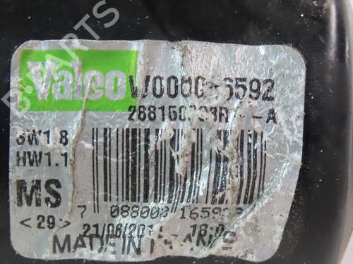 Front wiper motor RENAULT SCÉNIC III (JZ0/1_) 1.5 dCi | BP29551532M29