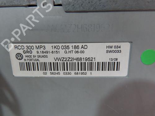 Radio VW PASSAT B6 (3C2) 2.0 TDI 16V | BP17996133E6 