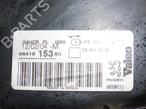 Left headlight PEUGEOT 307 (3A/C) 2.0 HDi 90 | BP31911902C28