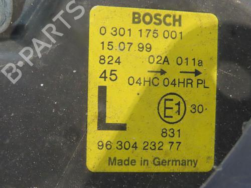 Used Left headlight PEUGEOT 406 (8B) 2.0 HDI 110 (109 hp) 29137241