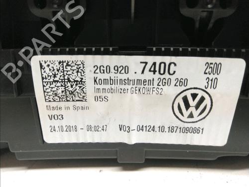 Instrument cluster VW POLO VI (AW1, BZ1, AE1) 1.0 TSI | BP12585966C47 