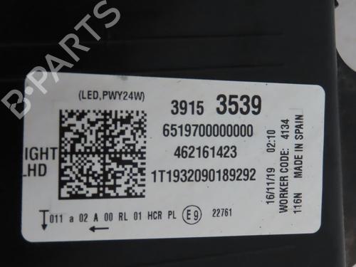 Right headlight OPEL CROSSLAND X / CROSSLAND (P17, P2QO) 1.2 (75) | BP29551504C29 