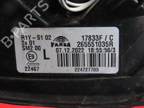 Used Left taillight RENAULT CLIO V (B7_) 1.0 SCe 65 (B7MG) (67 hp) 28136808