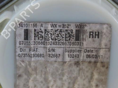 Front right seatbelt FIAT 500 (312_) 1.2 (312AXA1A) | BP36445243I25 - Image 3