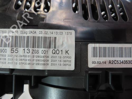 Used Instrument cluster MERCEDES-BENZ C-CLASS (W204) C 200 CDI (204.001) (136 hp) 28206268
