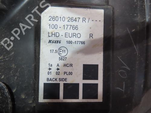 Right headlight RENAULT KANGOO Express (FW0/1_) 1.5 dCi 90 (FW0G, FW05, FW08, FW11) | BP38761642C29 - Image 2