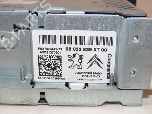 Used Radio CITROËN DS3 (SA_) 1.2 VTi 82 (82 hp) 26897996