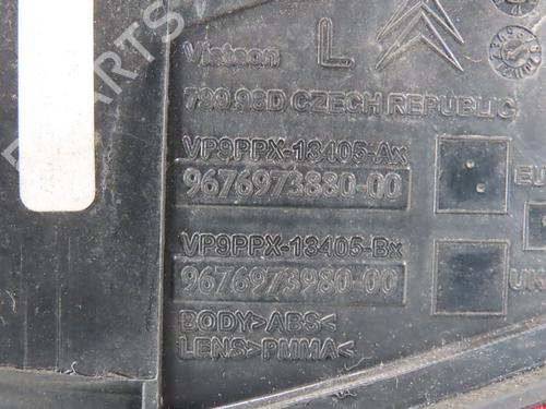 Left taillight CITROËN DS3 (SA_) 1.6 HDi 90 | BP31843962C34