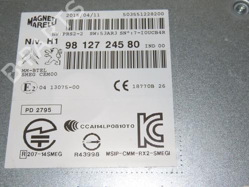 Radio CITROËN C4 II (NC_) 1.6 HDi 115 | BP24214925E6 